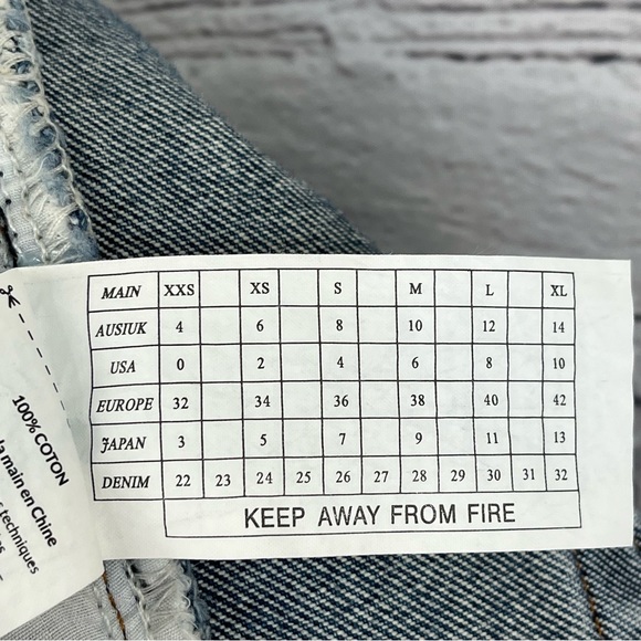 NWT One Teaspoon Lonely Boys Pacifica Destroyed Jeans Sz 28 - Picture 15 of 16